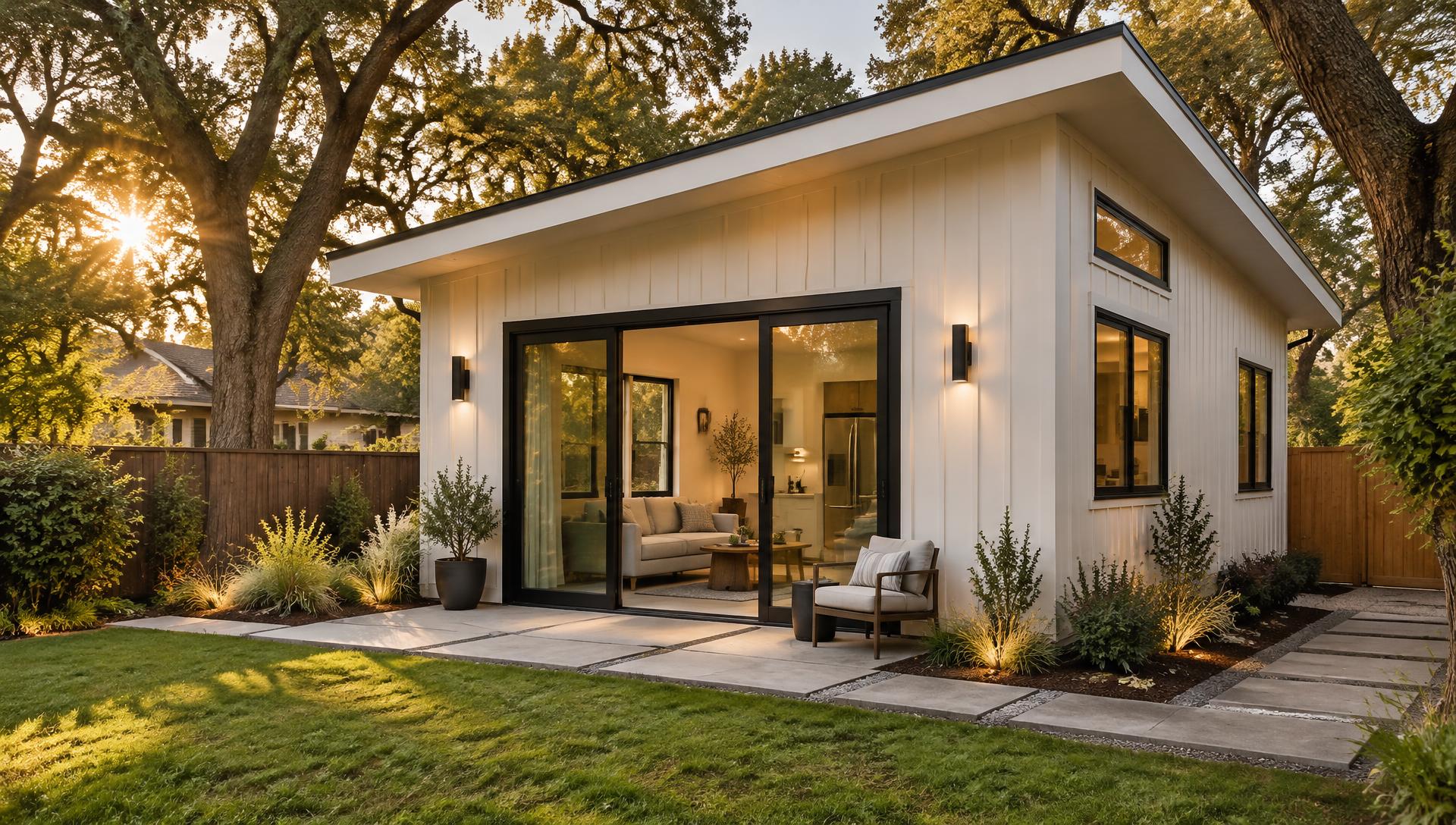 Detached ADU backyard cottage in Sacramento, CA